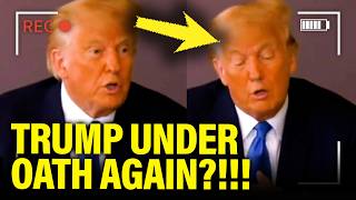 Trump PANICS as DEPOSITION TRAP Closes In…LAST MOVES REVEALED!!