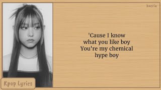 NewJeans Hype Boy Easy Lyrics
