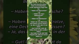 Der Sohn brachte seinen Vater  #life