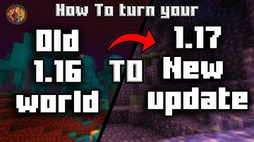 How to convert your Old minecraft 1.16 world to 1.17 New update | MCA selector