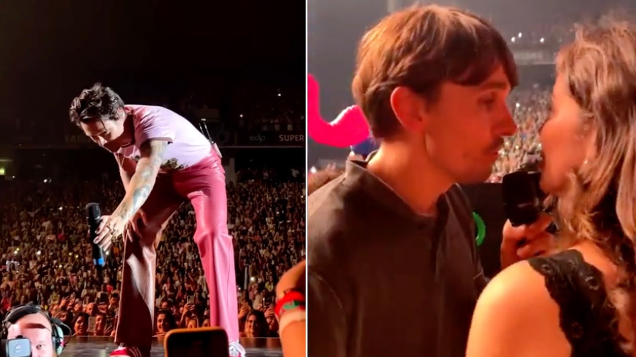 Harry Styles Helps Fan PROPOSE During Concert — Watch!