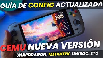 Guía para configurar CEMU versión Oficial en cualquier Android | Mediatek, Snapdragon | Wii U