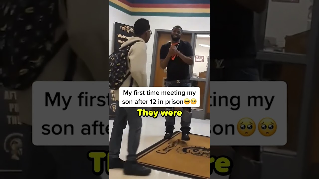 After 12 Years in Prison, This Dad Finally Hugged His Son 🥺