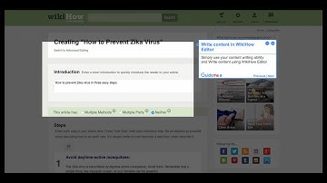 How to write a WikiHow "How-To" Article @WikiHow