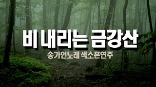 비내리는 금강산 (색소폰 . 서대화)