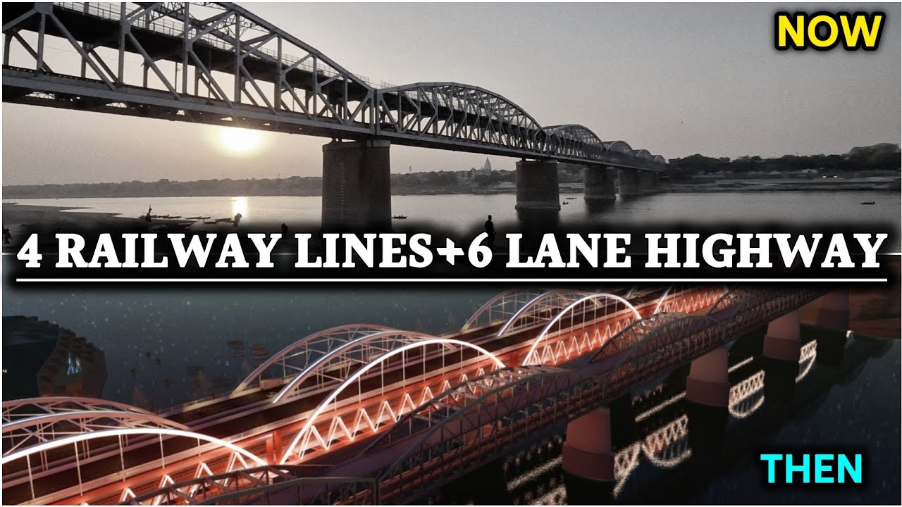 Varanasi New Double Decker Bridge | New Signature Bridge Varanasi | Mega Projects