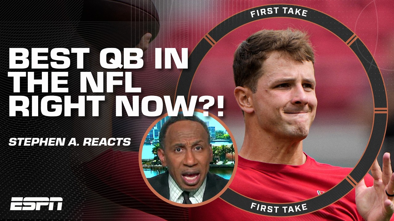 Is Brock Purdy the BEST QB in the NFL right now?! 👀 | First Take