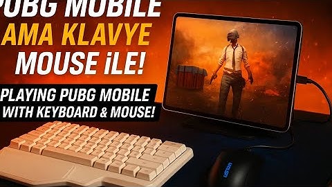 Play with Pubg Mobile keyboard mouse - Pubg Mobile klavye mouse ile oynamak New Mod
