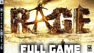 RAGE -  Full  PS3 Gameplay Walkthrough | FULL GAME Longplay