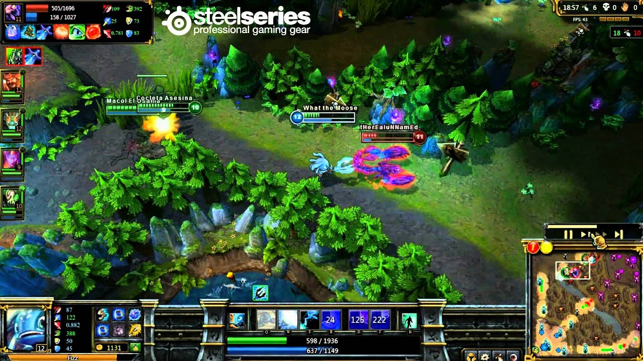 league of legends gameplay 2019 [British Gamer] What the Moose's Pro Fizz Juke Compilation - 48 Jukes Fizz GG