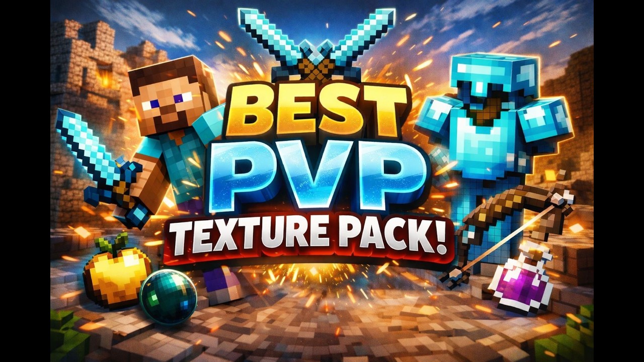 #minecraftshorts BEST PVP Texture pack for minecraft pvp - YouTube