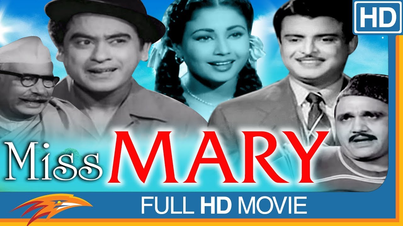 Miss Mary 1957 Hindi Full Classic Movie l Kishore Kumar, Meena Kumari