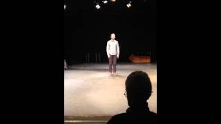 matthew blum singing caught in the storm from Smash