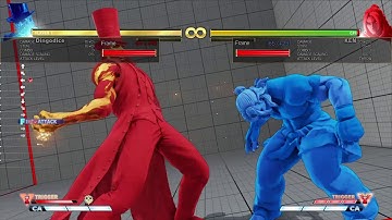 SFV G VT1 CMD Throw Corner Combo