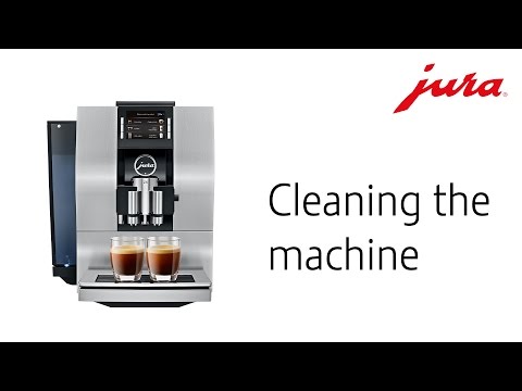 JURA Z6 Modelyear 2015 - Cleaning the machine