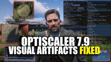 How to Fix HUD Flickering and Shadow Glitching in Red Dead Redemption 2 (OptiScaler 7.9 Settings)
