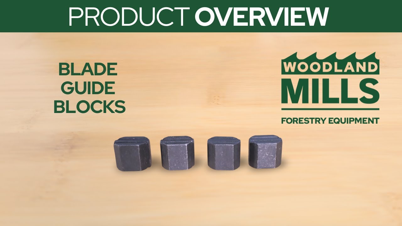 Woodland Mills Blade Guide Blocks - YouTube