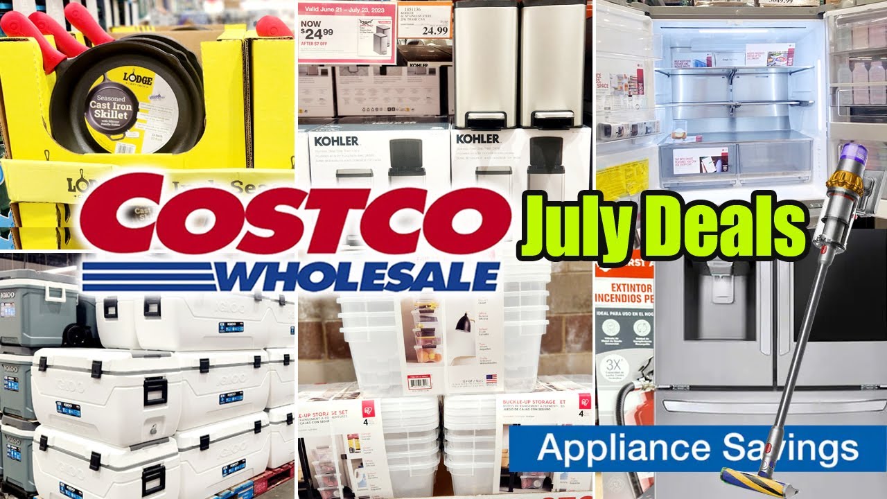 ⏩️⏩️ NEW Costco July Deals!! 🚨COSTCO InWarehouse SAVINGS SALE (6/21