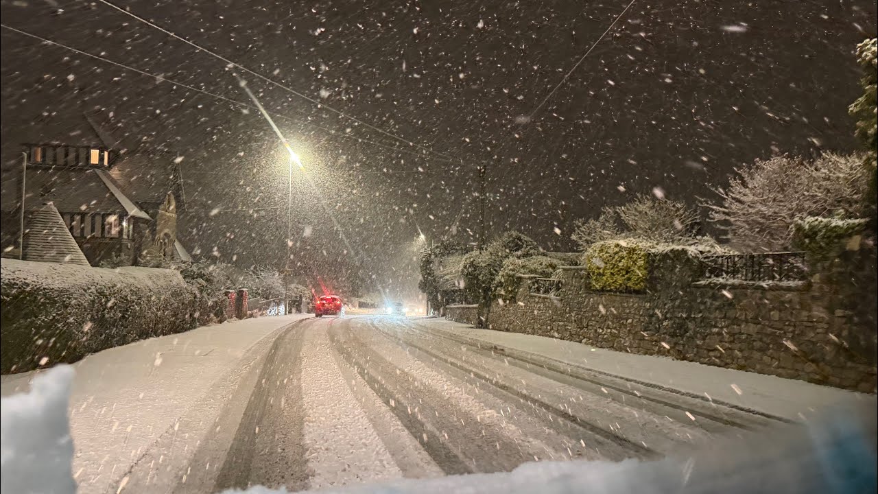 Snow Storm Goretti LIVE in UK ❄️ | Driving as Blizzard Begins.