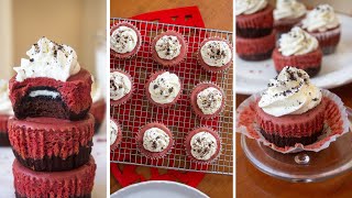 The best way to eat Oreos! Mini Cheesecakes ❤️ Make-Ahead for your Valentine this year!