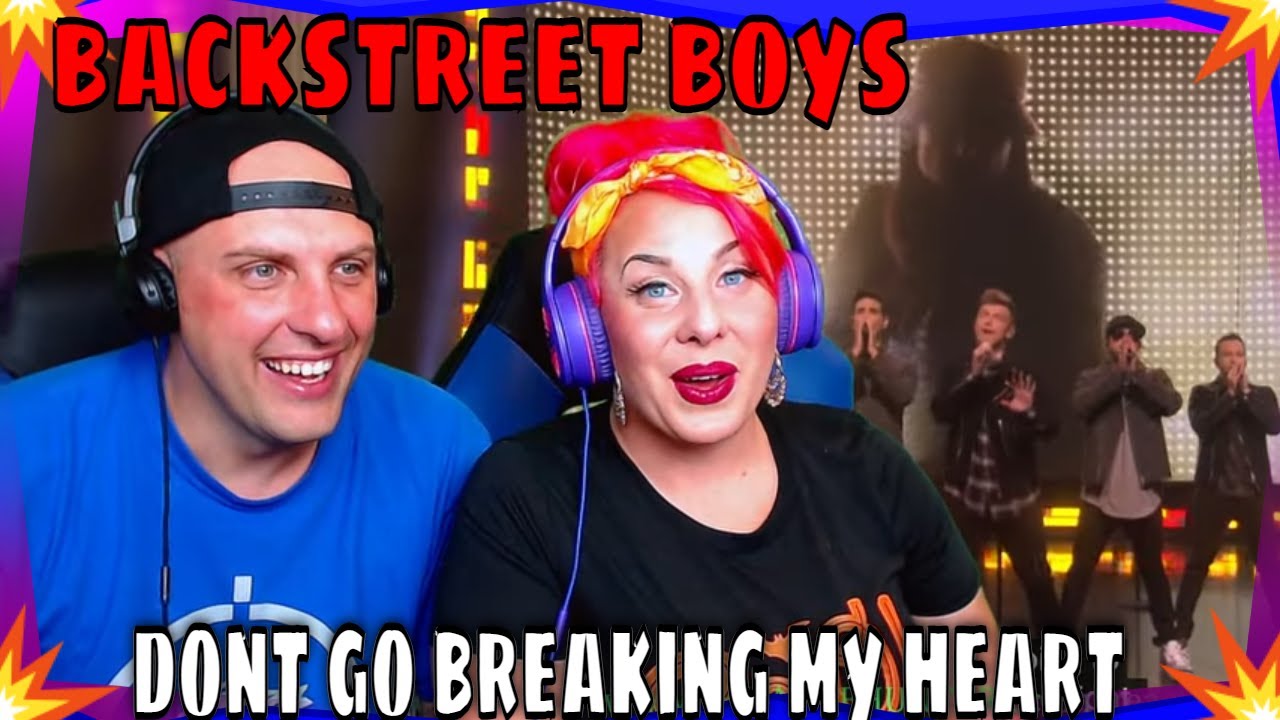 Reaction To Backstreet Boys Light Up the Stage with 'Don't Go Breaking My Heart' | THE WOLF HUNTERZ