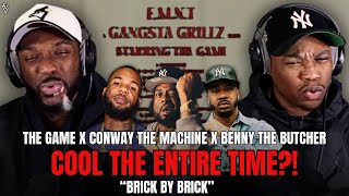 THERE'S NO BEEF!! | The Game x Conway x Benny the Butcher - Brick by Brick (FIRST REACTION)