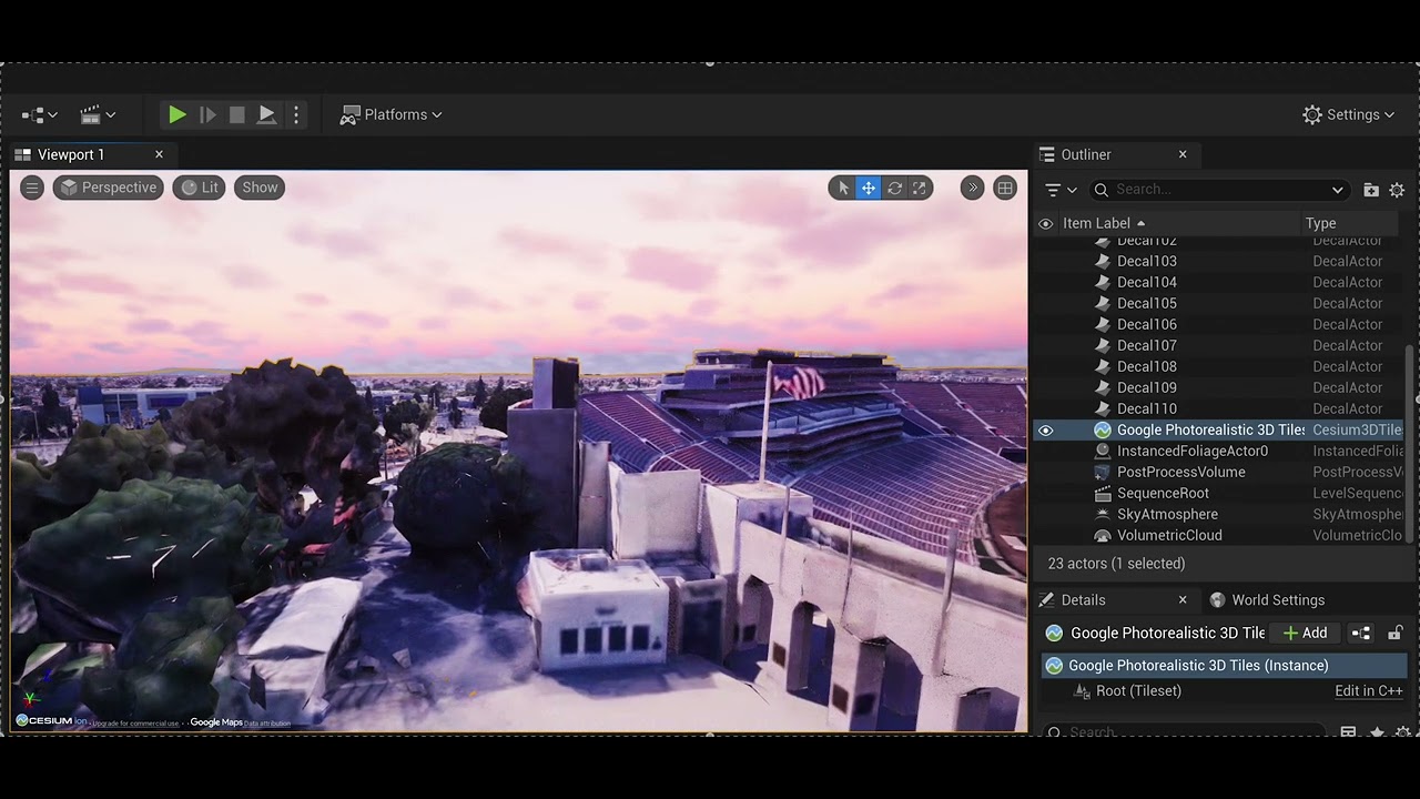 LA Memorial Coliseum Exposition Park Zone