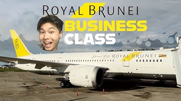 ROYAL BRUNEI 787 BUSINESS Class: Five Star Service BUT...❗️ 🇧🇳✈️