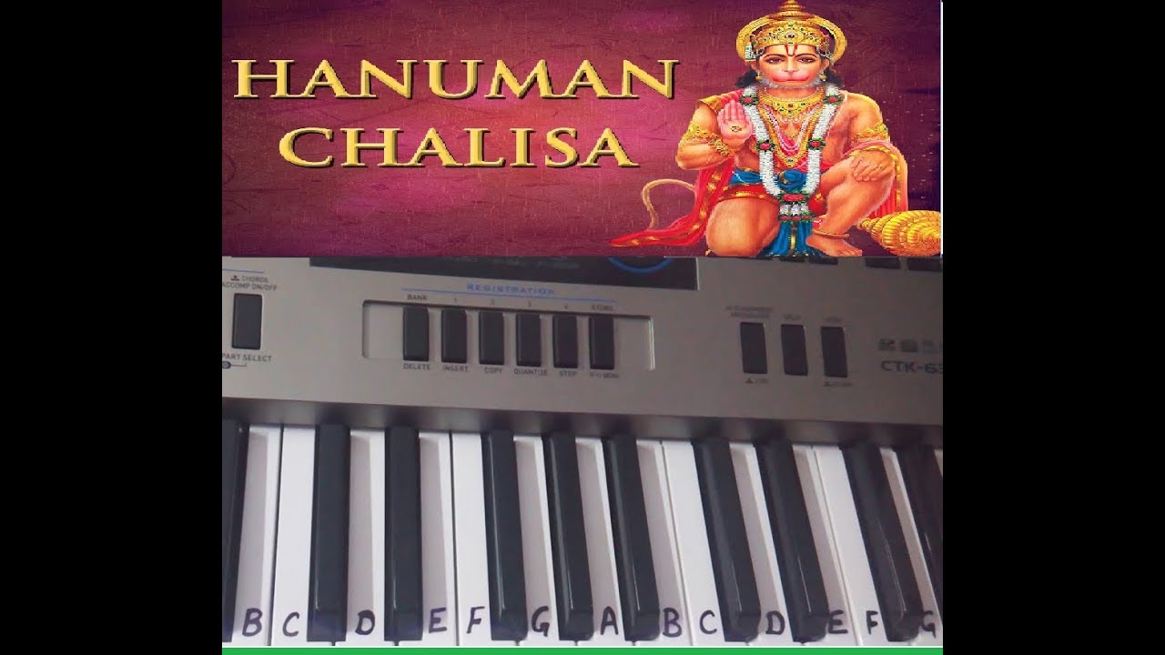 Hanuman ChalisaJai Hanuman Gyanpiano KeyboardcasioHarmonium