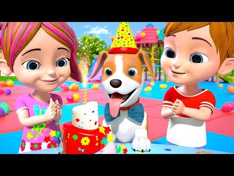 Bingo's Birthday - Dog Song | Nursery Rhymes for Children | Kindergarten Cartoon by Little Treehouse