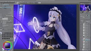 Drawing Celestial Hymn - Symphony of the Stars