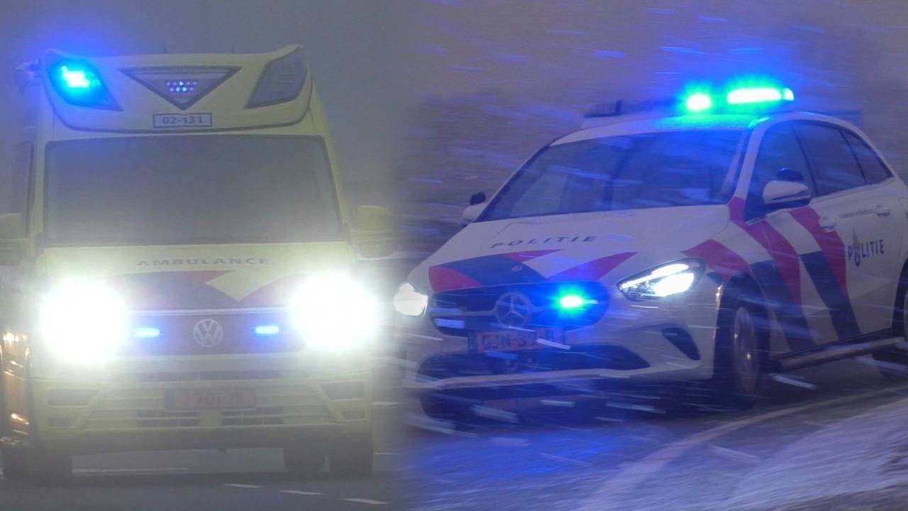 [Sneeuw & VTB!] Politie [-Rijopleiding], Brandweer [-Rijopleiding] & Ambulances door Noord Nederland