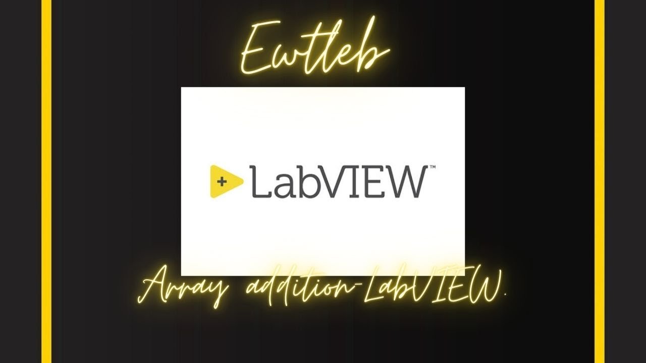 Array addition LabVIEW - YouTube