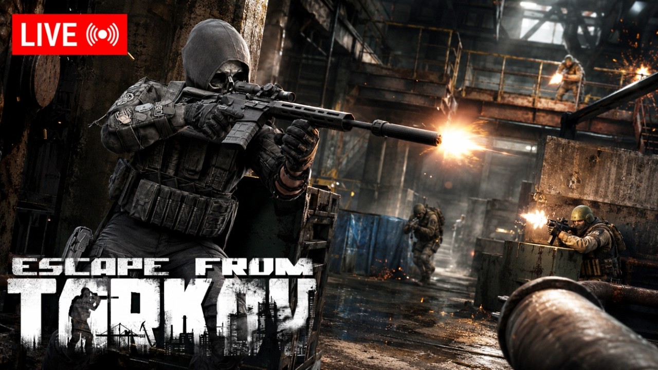 🔴 Escape From Tarkov LIVE – NONSTOP Factory PvP
