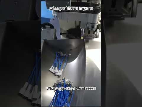 Automatic Double Head Termination Machine with Wear Sheath Stripping Machine for Harness Equipment