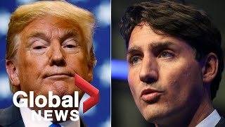 Trudeau wishes Donald and Melania Trump a \\