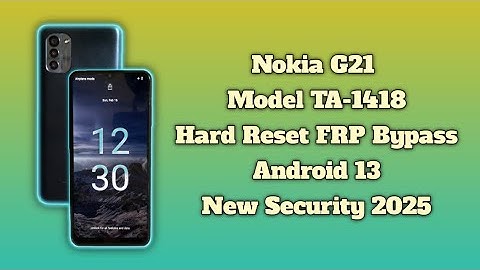 How To Nokia G21 Hard Reset FRP Bypass By Chimera Tool in Test Point Nokia TA-1418 Hard Reset 2025