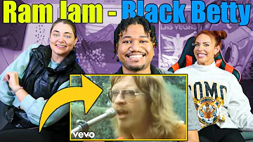 OUR FIRST TIME HEARING !! 👍| Ram Jam - Black Betty (REACTION!!!)