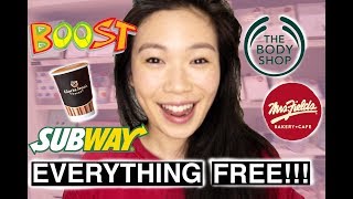 HOW TO GET as MANY BIRTHDAY FREEBIES as possible | Australia 2019