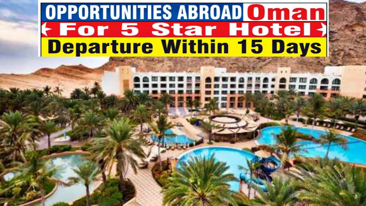 Five star Hotel job vacancy in Oman 2021// Kitchen Helper job vacancy for a 5 star Hotel shorts
