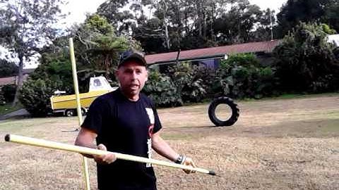 Spartan Race Spear Throwing Practice