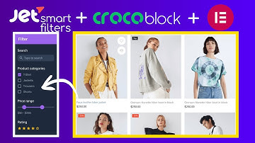How To Add Listing Filters With JetSmartFilters In CrocoBlock | JetEngine Filters - Part 4