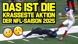 Die krassesten Moves der NFL-Saison 2025 | NFL-Highlights auf Deutsch 🇩🇪 | Top 10 NFL Plays 2025