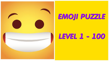 Emoji Puzzle! Walkthrough level 1 - 100