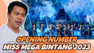 ATEBANG REACTION | MISS MEGA BINTANG 2023 OPENING SHOW/ SPORTSWEAR FINAL COMPETITIONN #megabintang