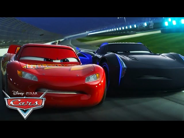 Lightning McQueen Crashes During the Race