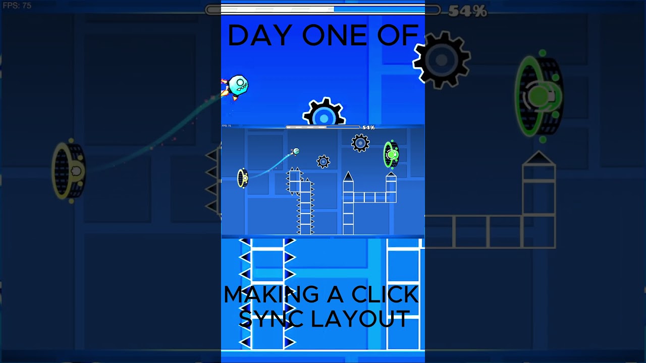 DAY 1 OF MAKING A CLICK SYNC LAYOUT  