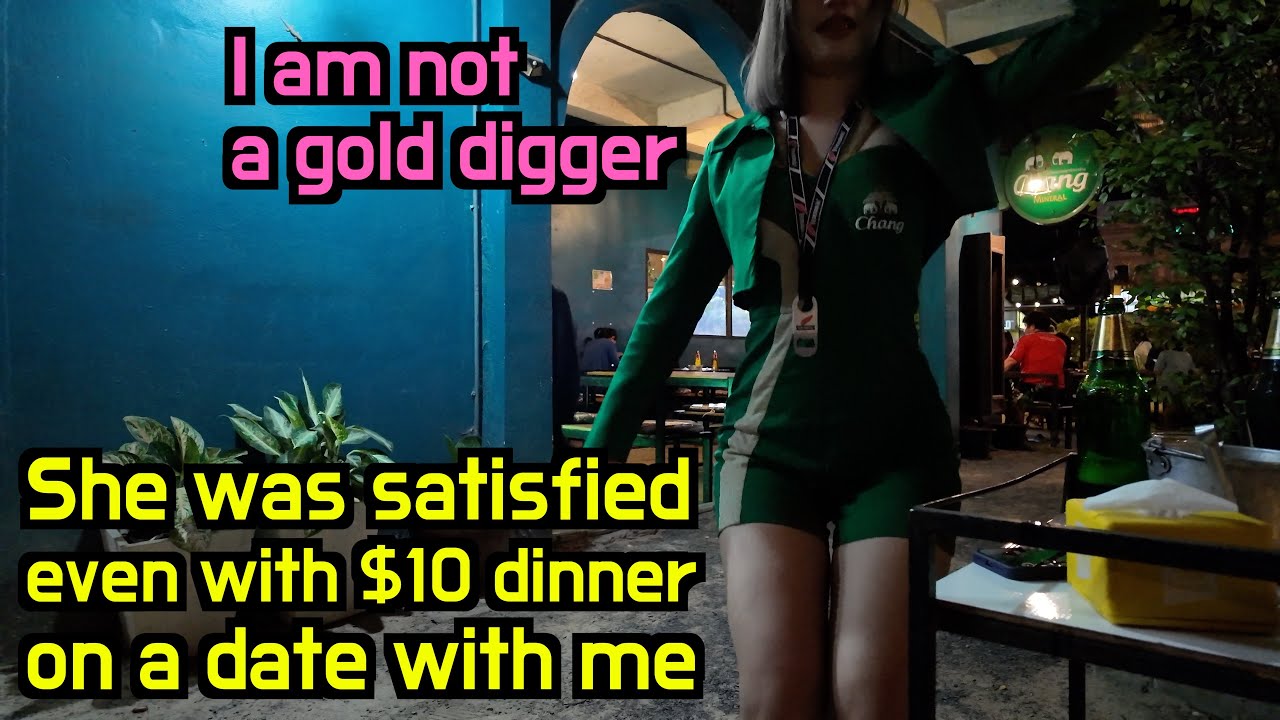 I paid $10 for dinner with a 20-year-old Thai girl and she was satisfied😳 Amazing smile of Thai girl