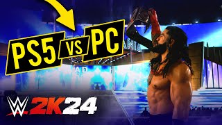 WWE 2K24 | PC VS PS5 (Big Difference)