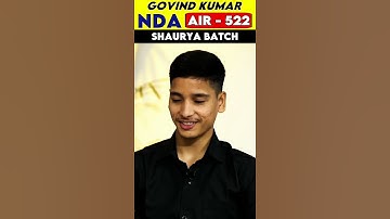 Focus is Important!! | AIR-522 UPSC NDA-1, 2023 #PW #DefenceWallah